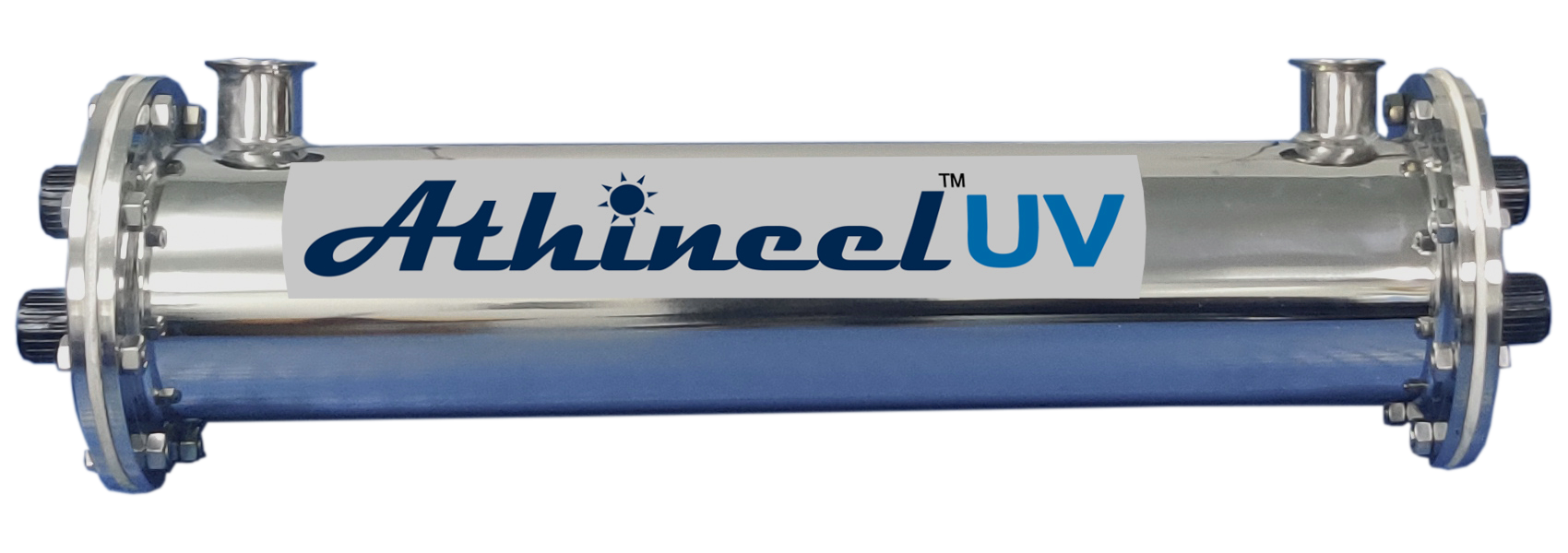 UV disinfection system for food and beverage processing